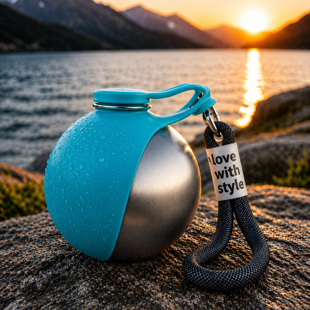 AquaBalade™ – Gourde nomade pour chien