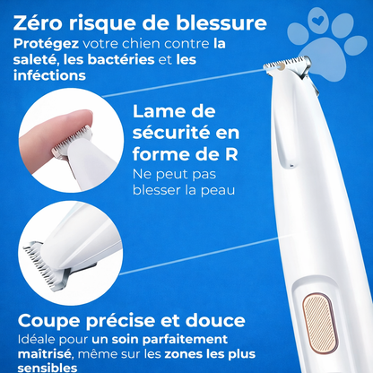 TrimePattes™ | Tondeuse Silencieuse & Précise